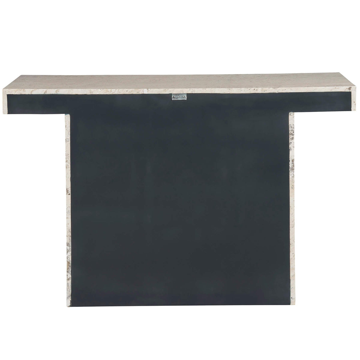 Daxton Console Table in White Travertine