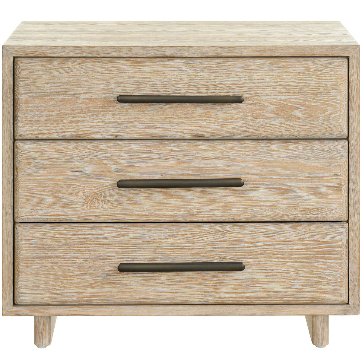 Desert Three Drawer Bedside Table