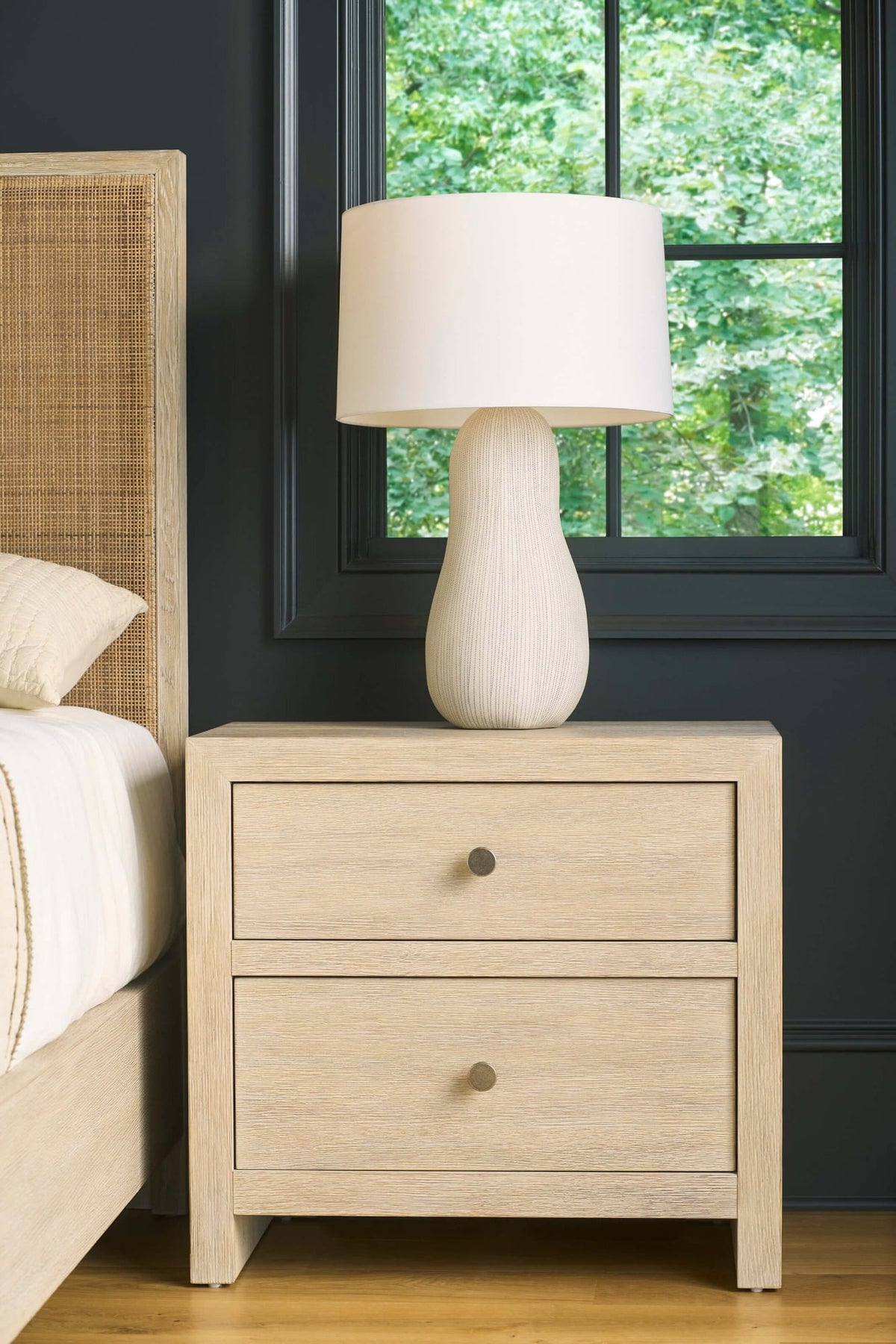 Dockside 2-Drawer Bedside Table