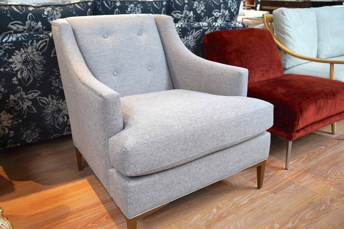 Outlet TA Studio Armchair Elaine in Matrix Pewter