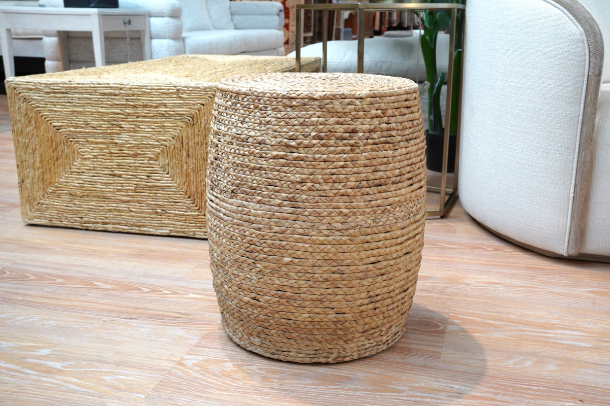 Outlet Uttermost Resort Straw Accent Stool