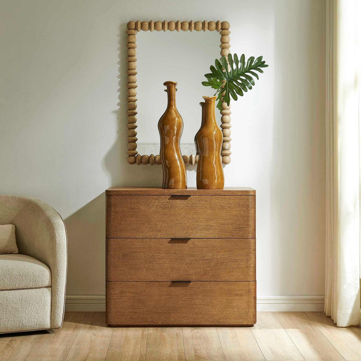 Duluth Oak 3 Drawer Chest