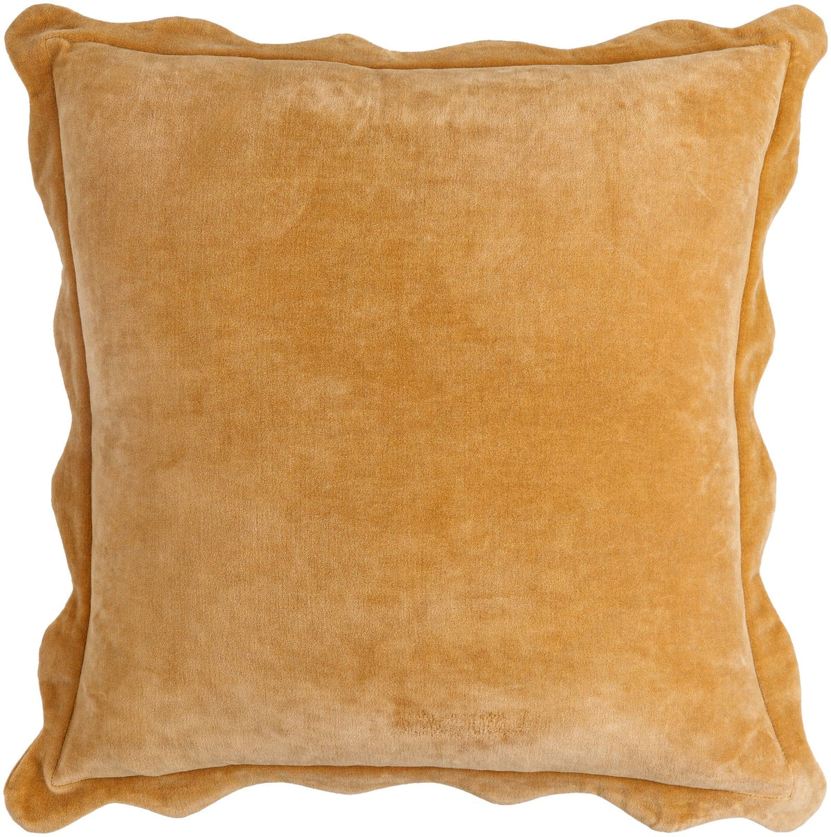 Effervescent Woven Cushion in Mustard - 51 x 51 cm