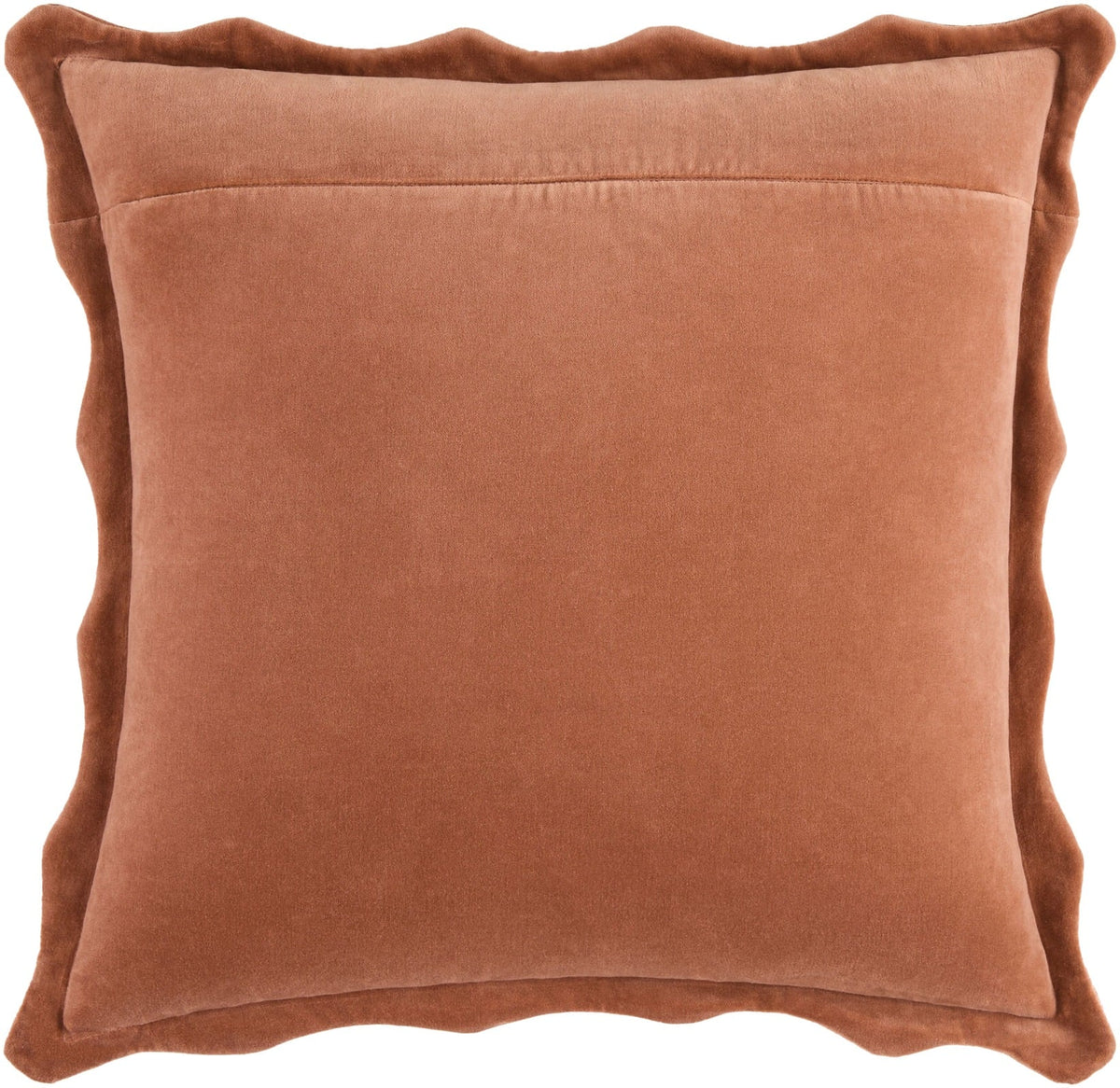 Effervescent Woven Cushion in Dusky Coral - 51 x 51 cm