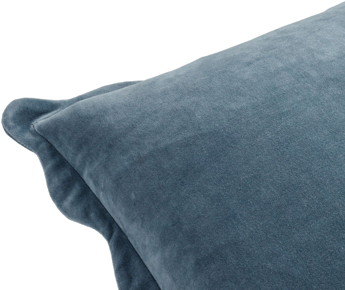 Effervescent Woven Cushion in Dusky Indigo - 51 x 51 cm