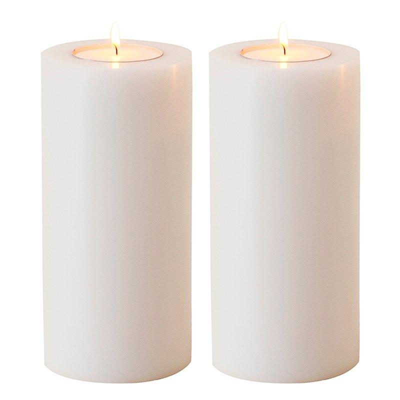 Artificial Candle set of 2 H.21cm