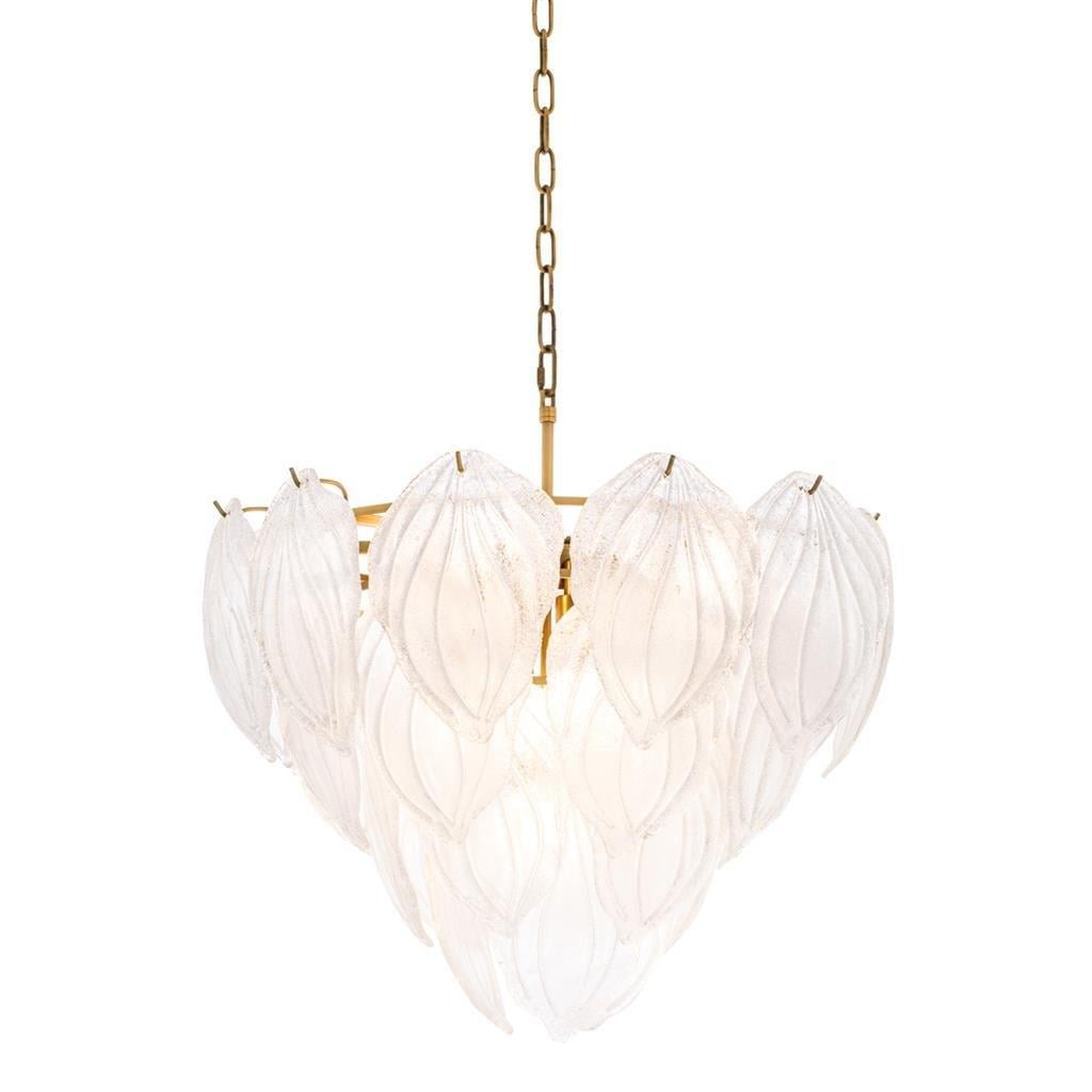 Novida Chandelier in Antique Brass