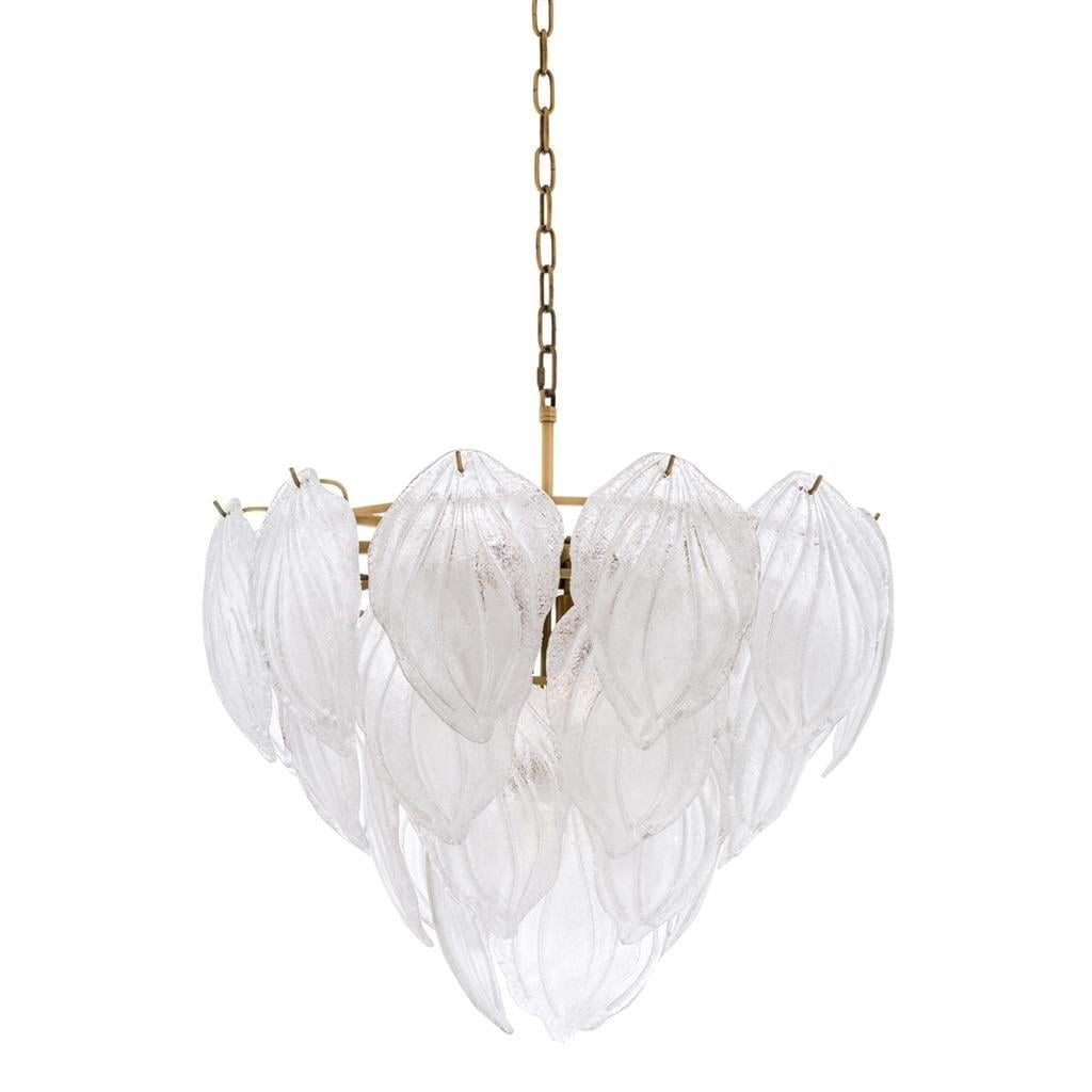 Novida Chandelier in Antique Brass