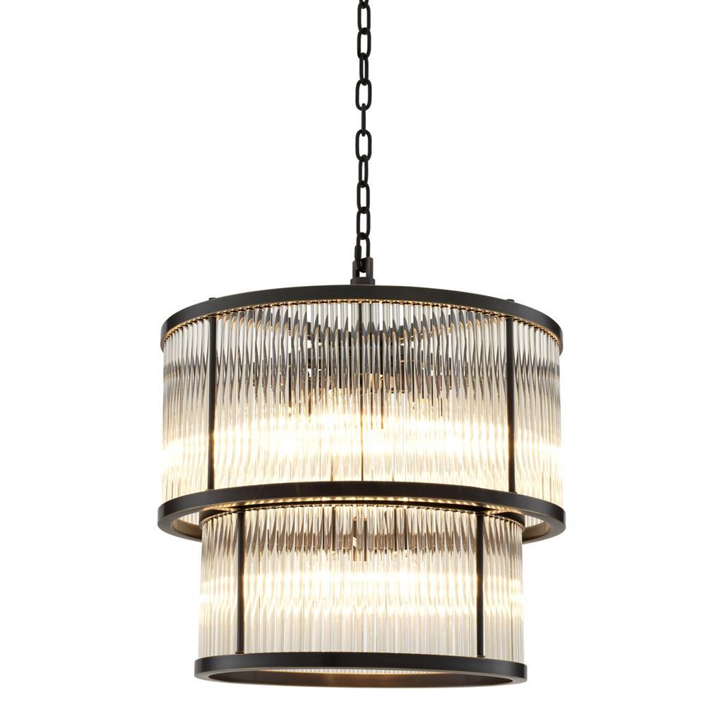 Pasadena Chandelier in Bronze