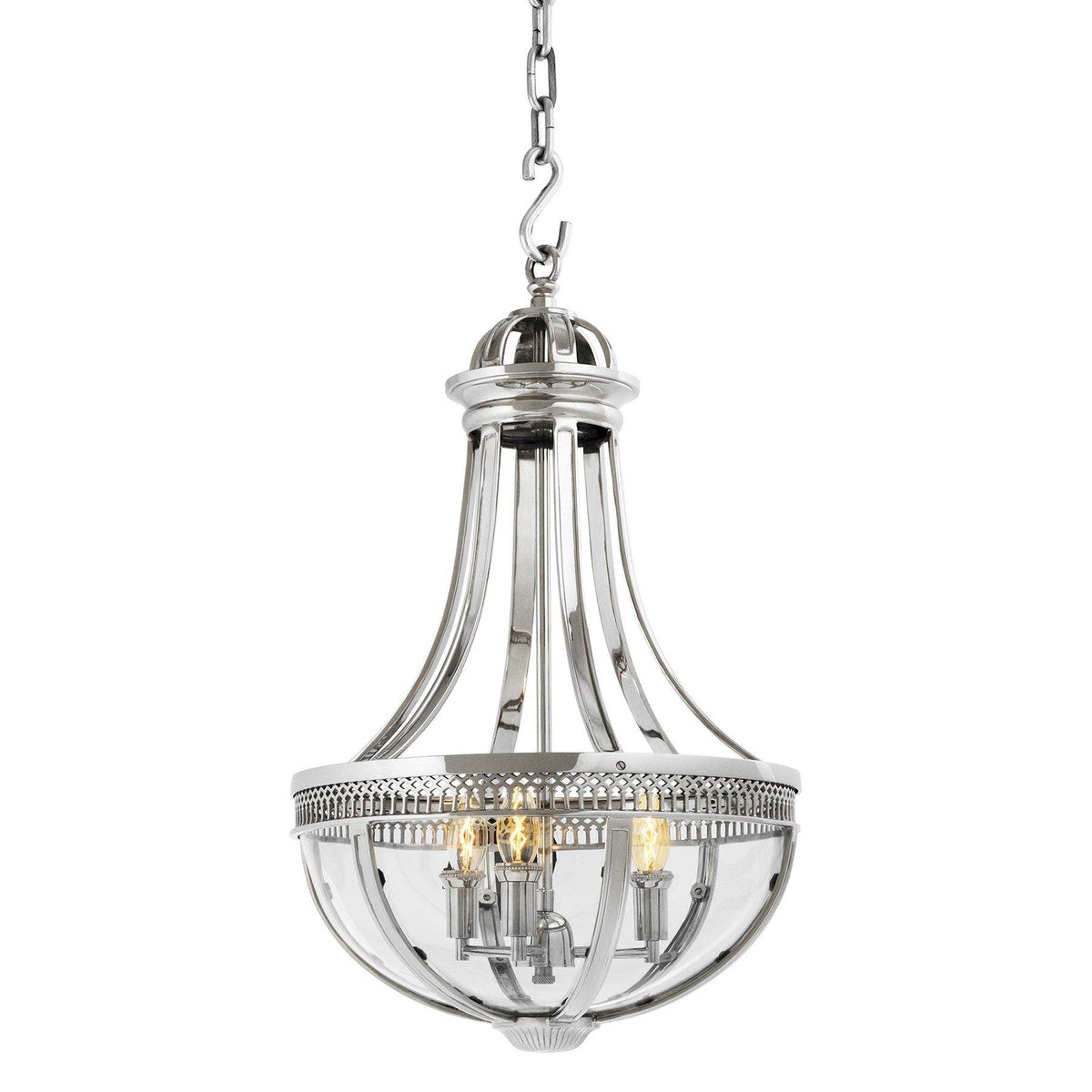 Eichholz Lantern Capitol Hill Nickel Finish Ã˜ 42cm