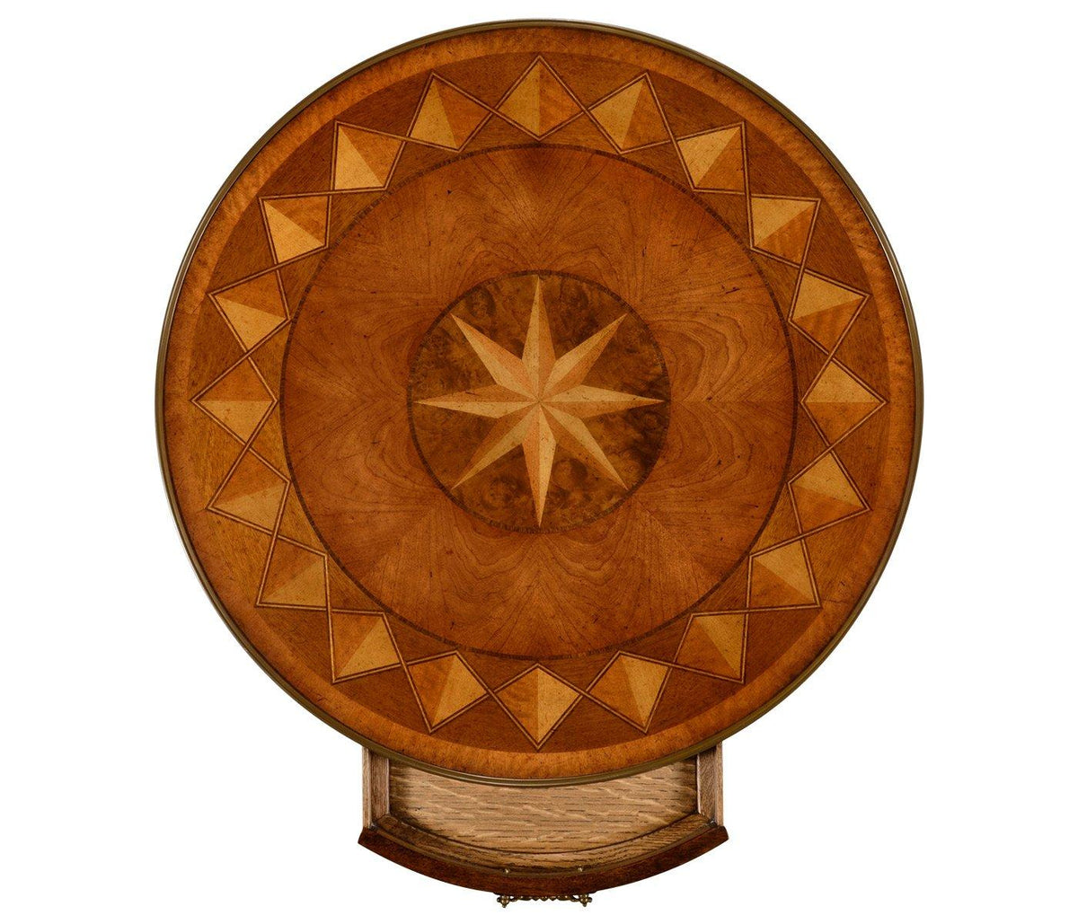 Round Lamp Table Empire