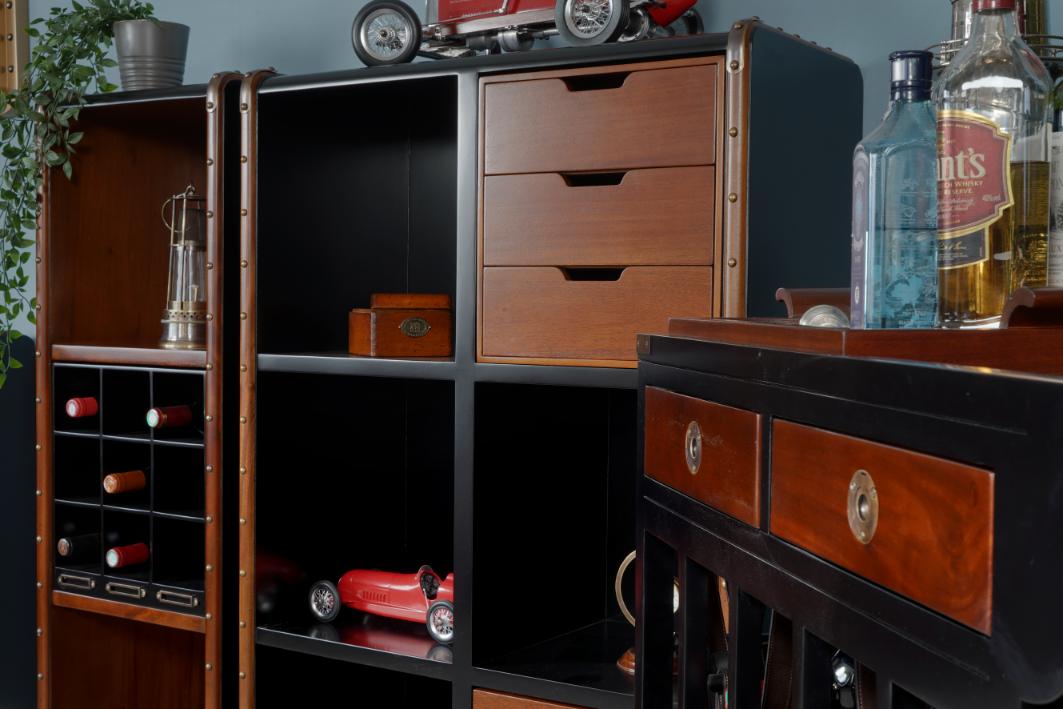 Insert 1 Wine Rack in Black
