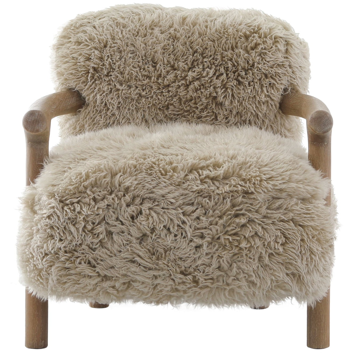 Baaarb Armchair in Real Sheepskin