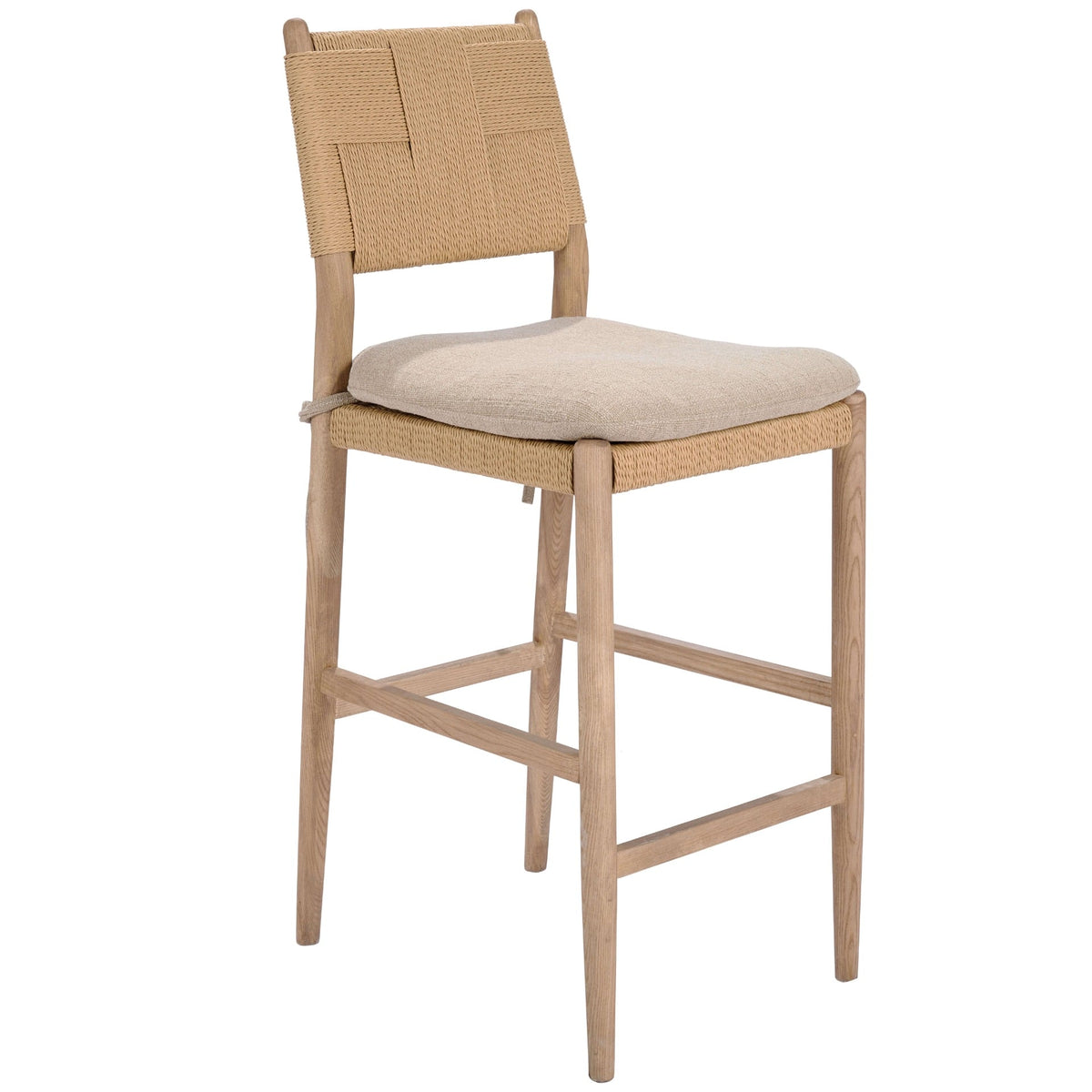Radford Counter Stool with Fabric Seat Cusion