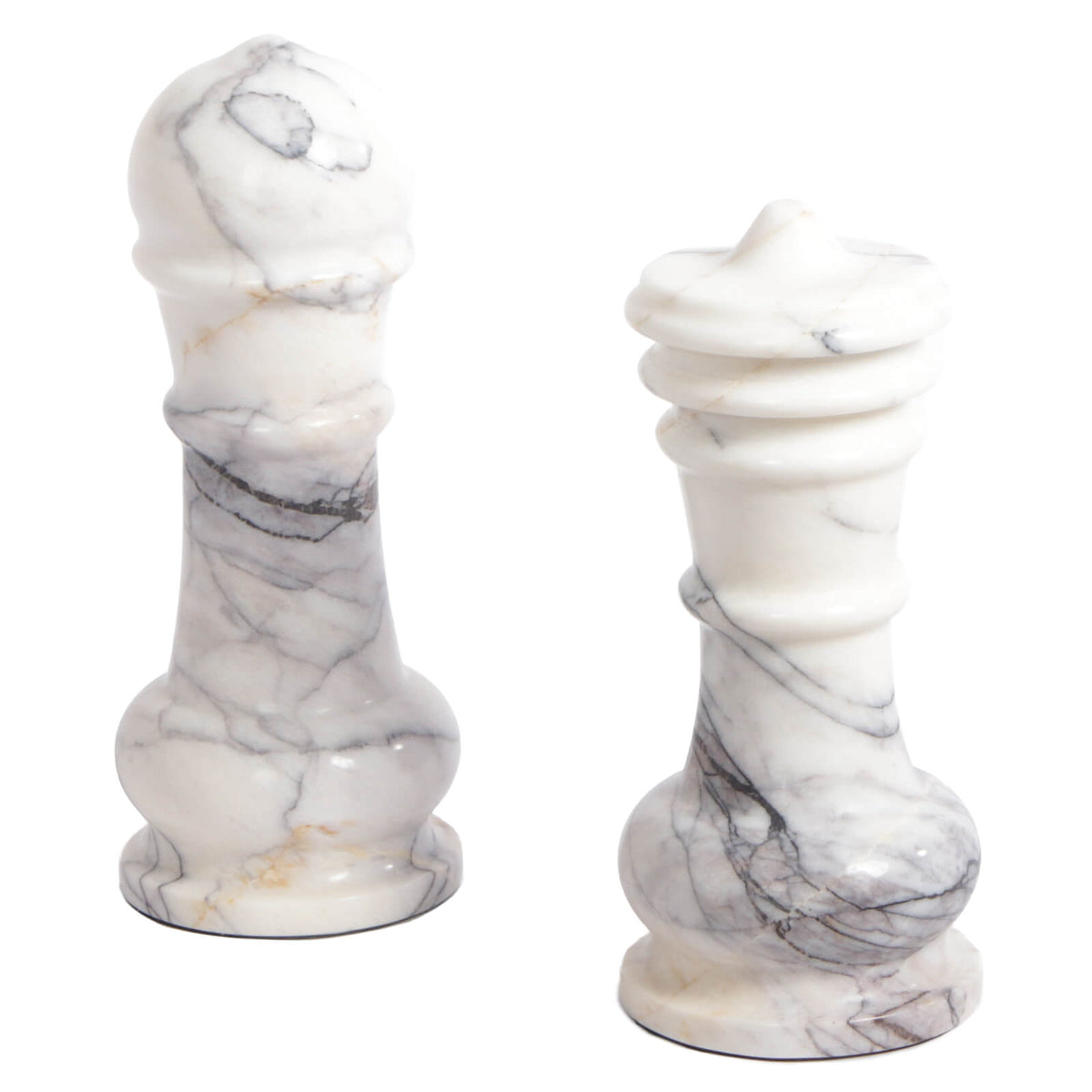 Chess King Ornament in Marble
