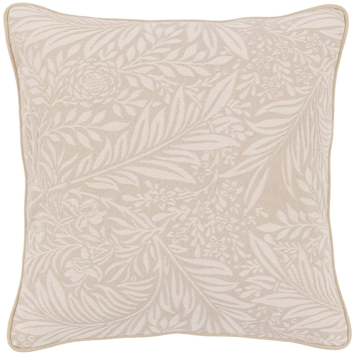 Fallow Leaf Woven Cushion in Natural