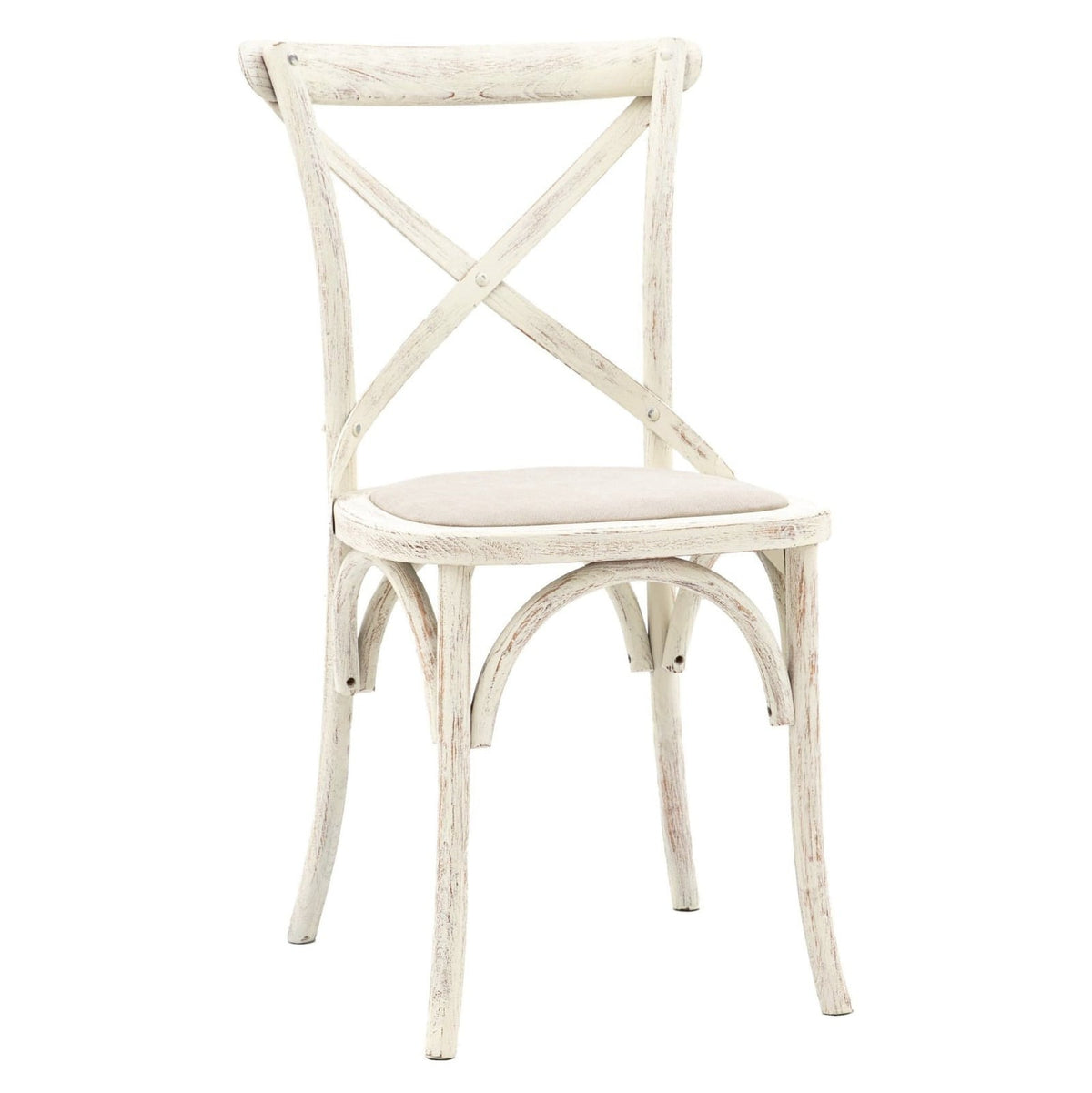 Fennell Dining Chair in White - Set of 2