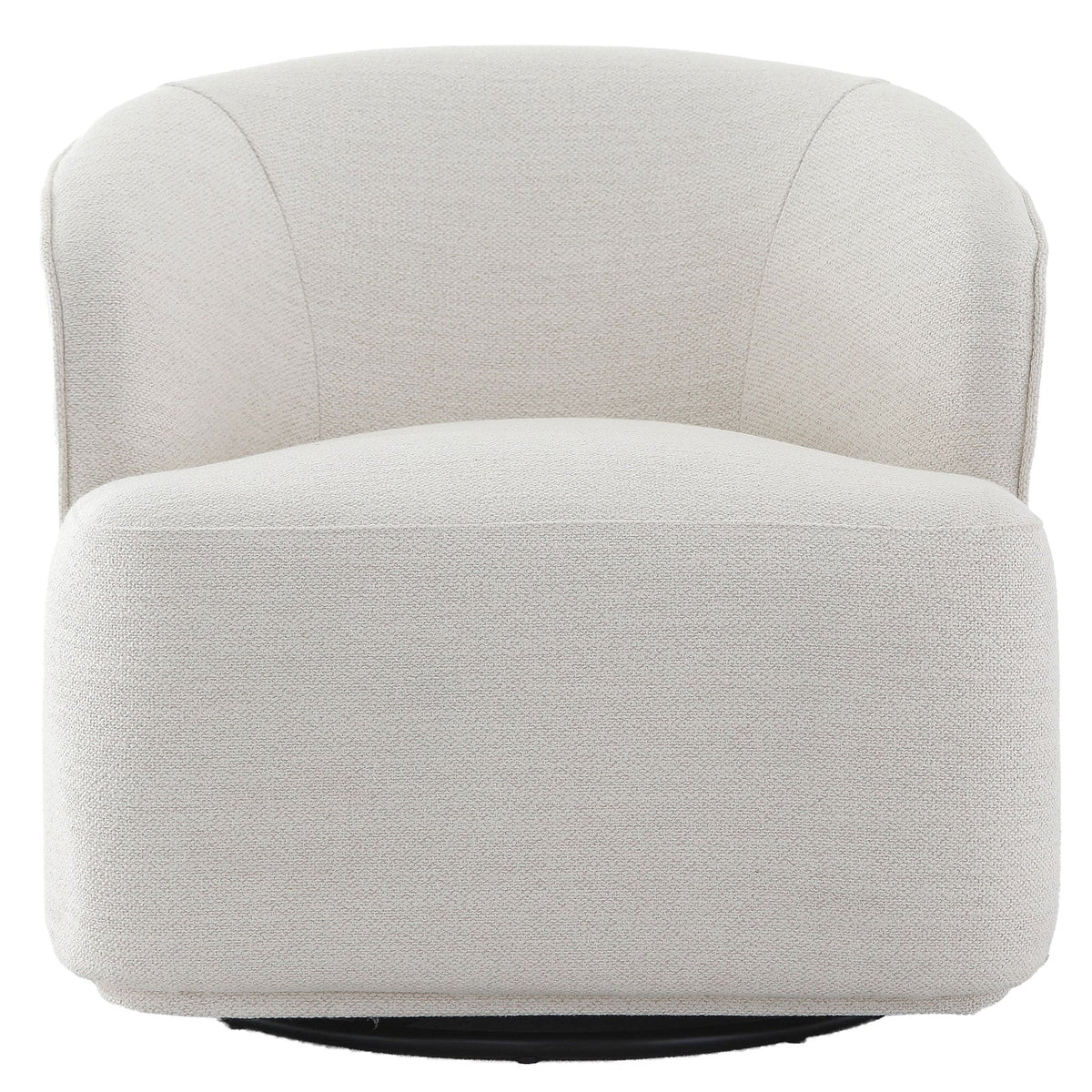 Stow Swivel Chair in Off-White