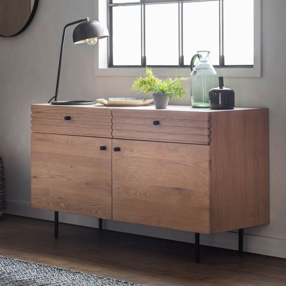 Nagoya 2 Drawer 2 Door Sideboard