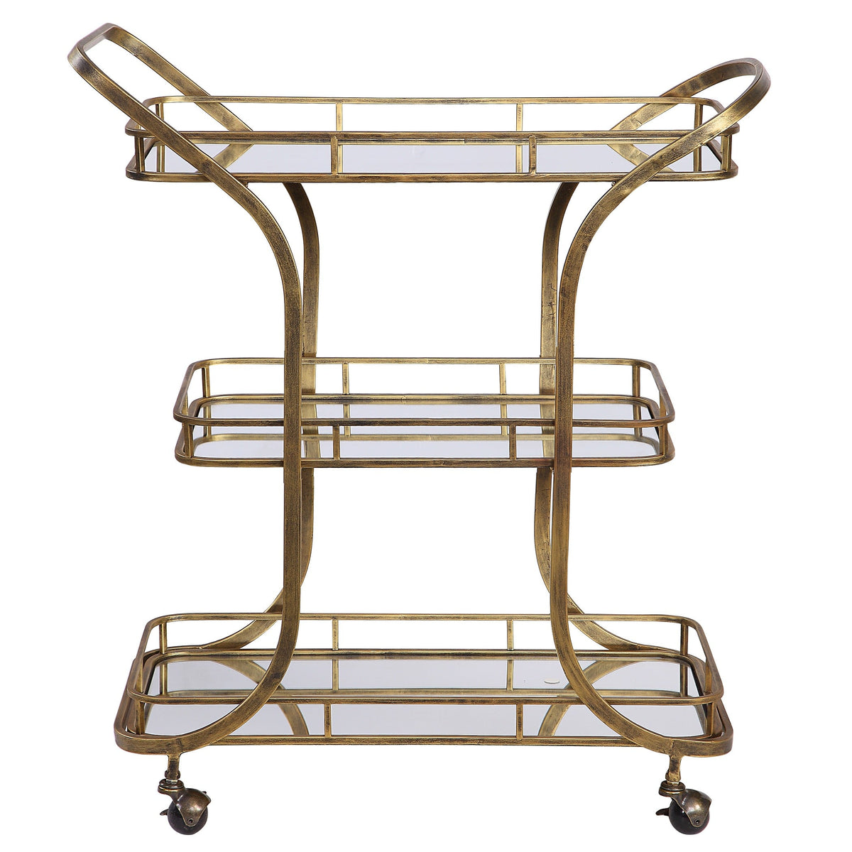  Stassi Gold Serving Cart