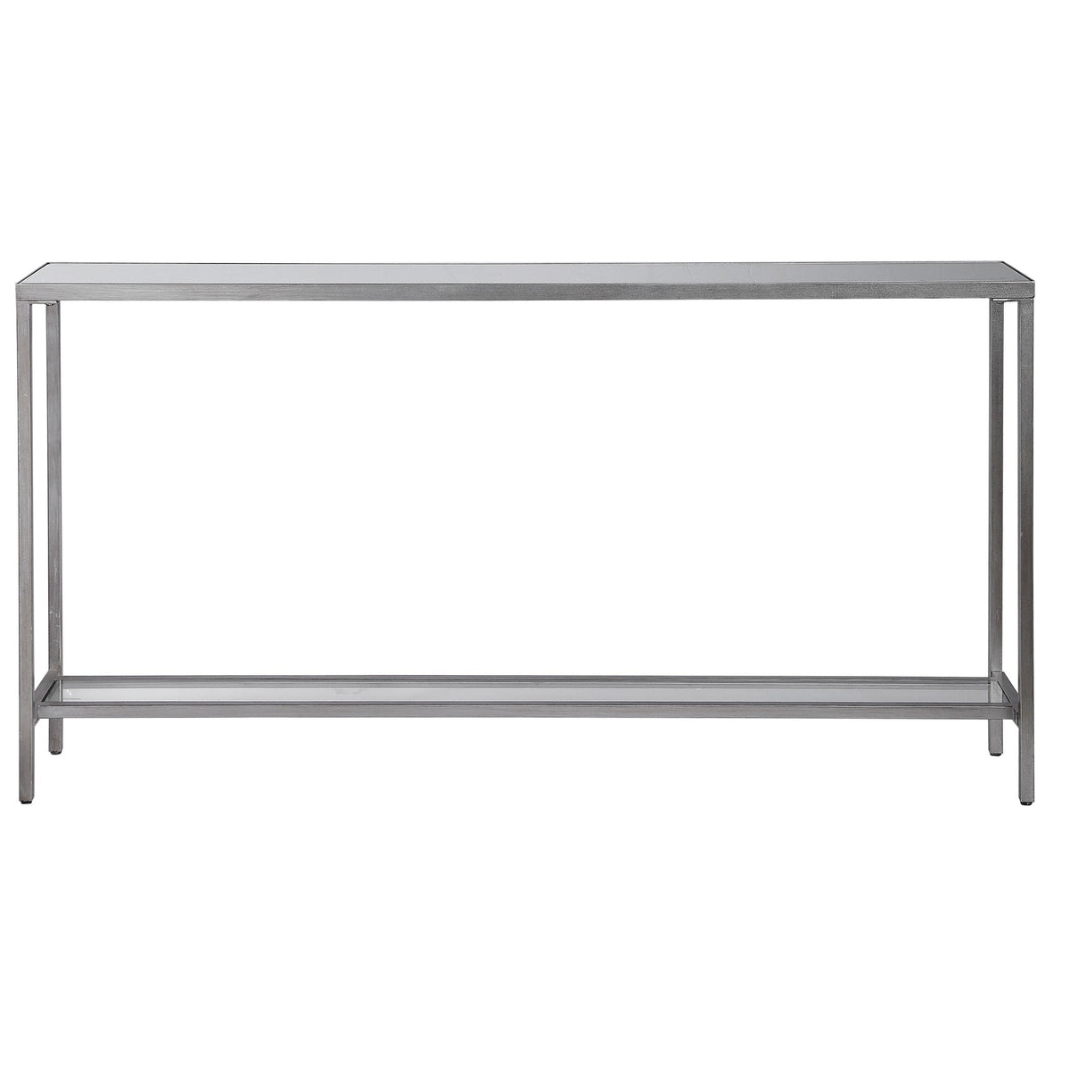  Hayley Silver Console Table