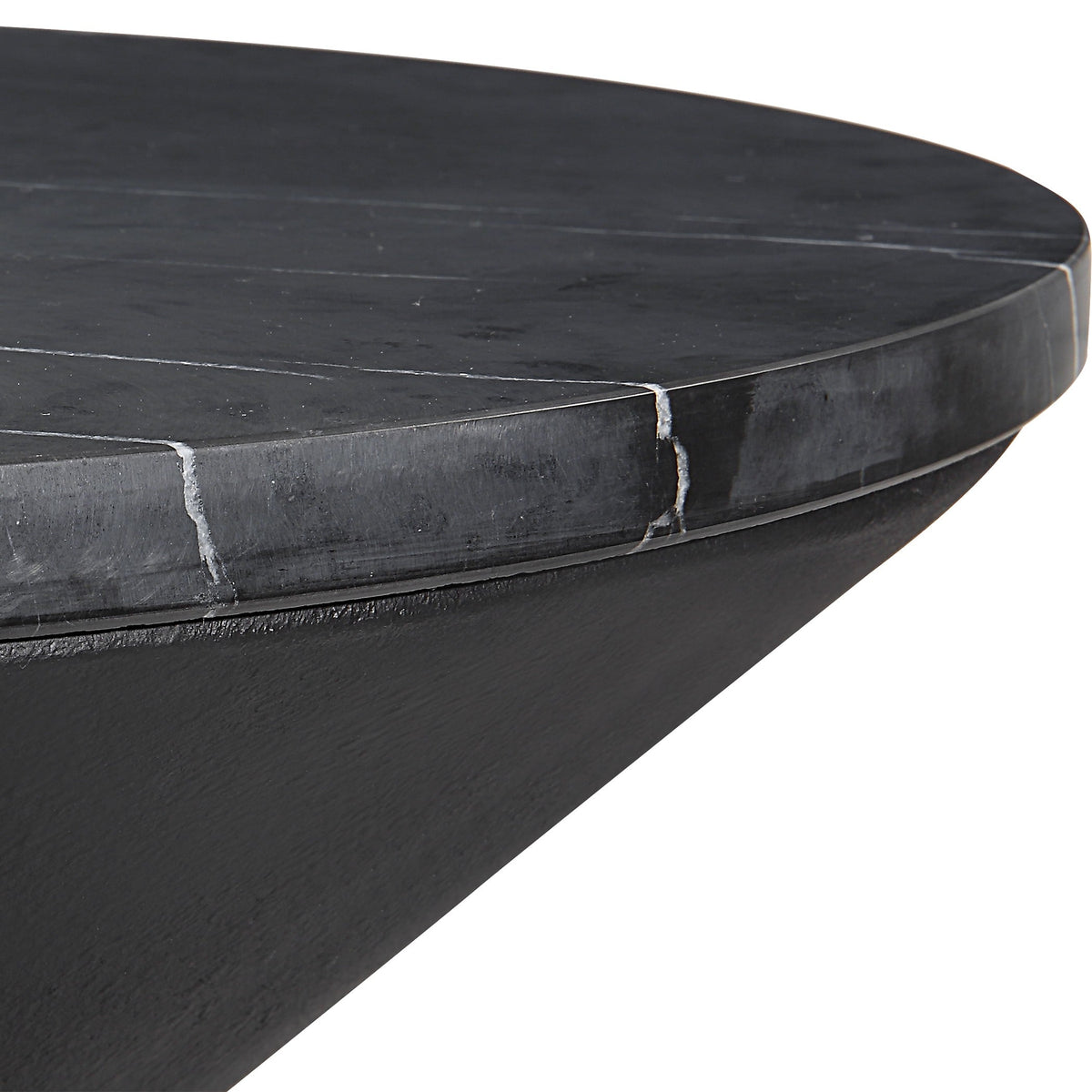 Time's Up Hourglass Shaped Side Table