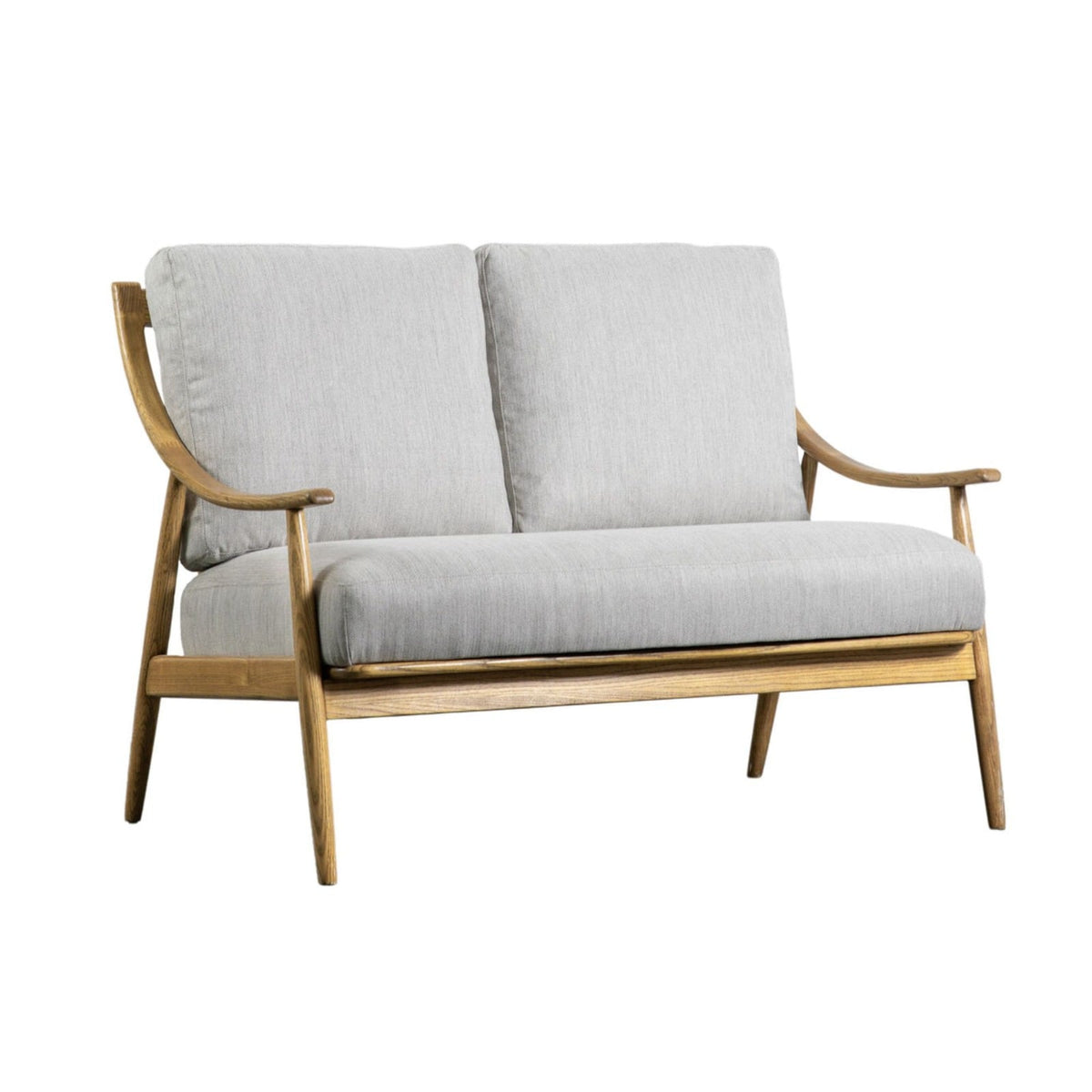 Millow 2 Seater Natural Linen Sofa