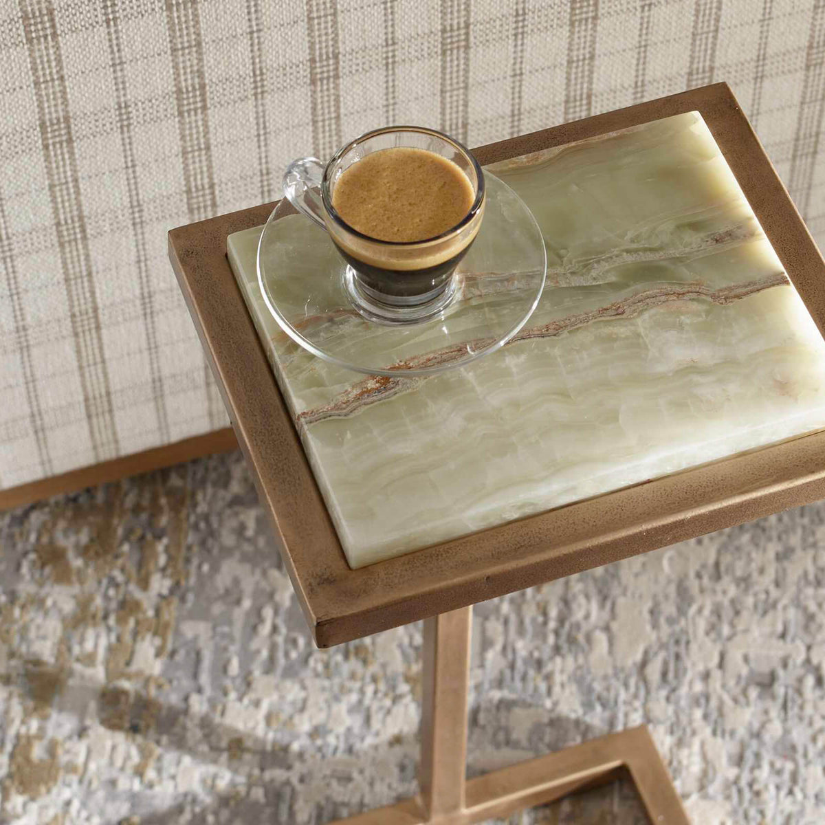 Gamora Marble Drink Table