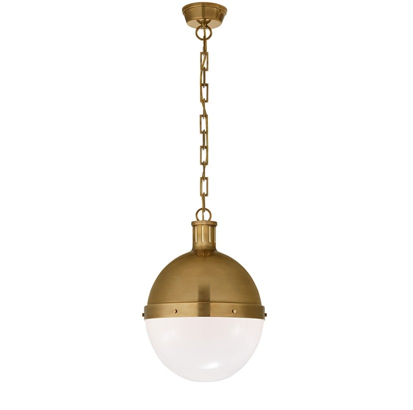 Hicks Large Pendant | Antique Brass