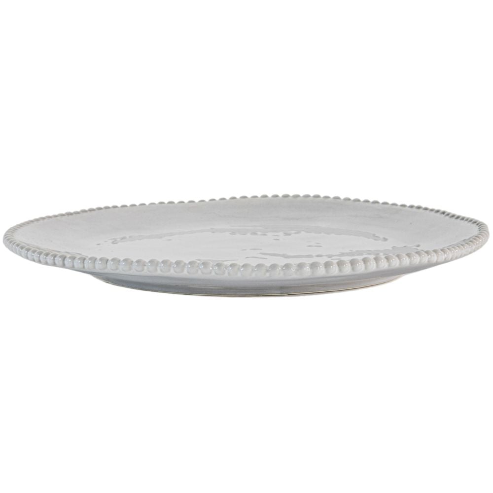 Agatha Set of 4 Beaded Dinner Plates