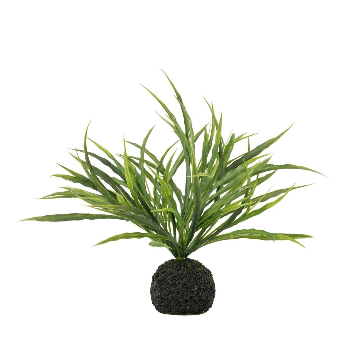 Wild Grass in Soil Green H.33cm