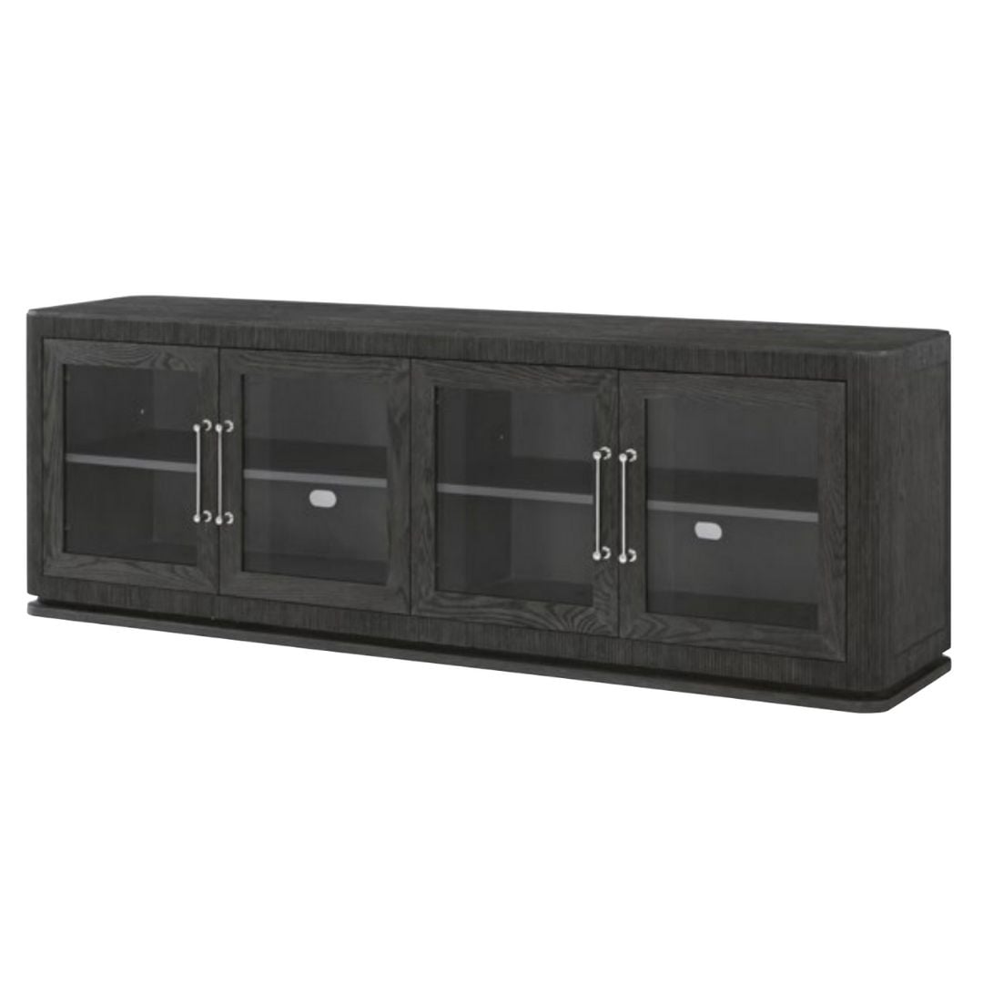 Horizon Media Cabinet in Carbon Finish