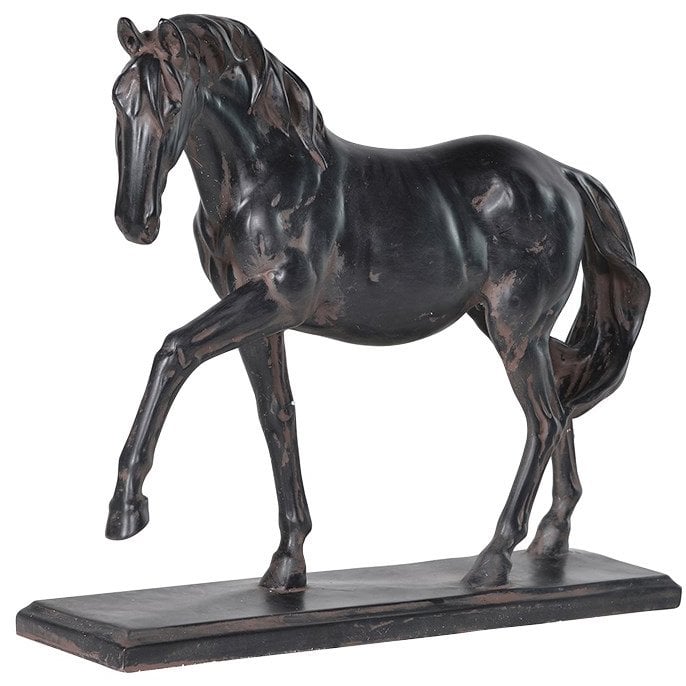 Pavilion Chic Prancing Horse Figurine on Base