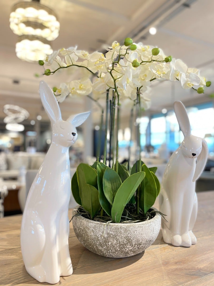 Rita The White Rabbit Ornament