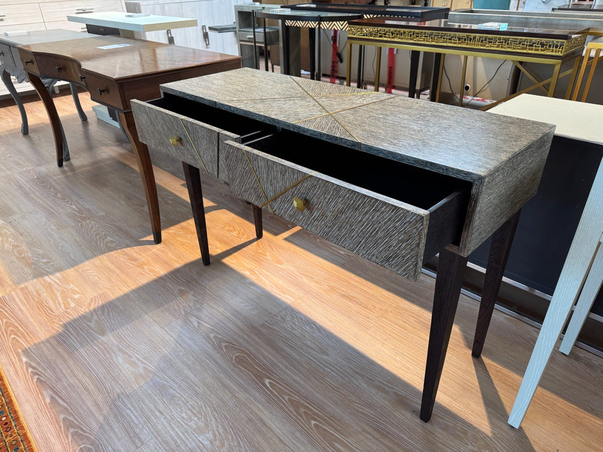 Outlet Jonathan Charles Geometric Console Table