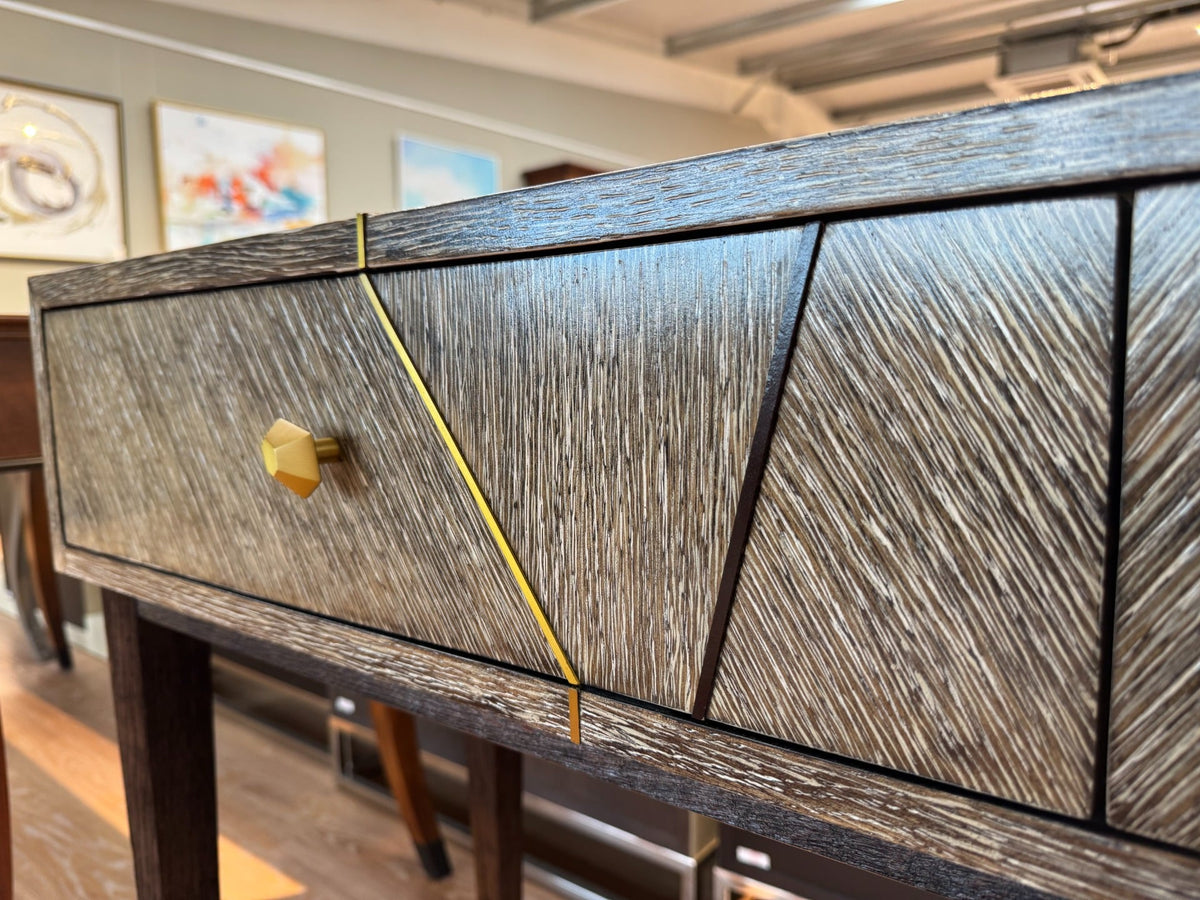 Outlet Jonathan Charles Geometric Console Table