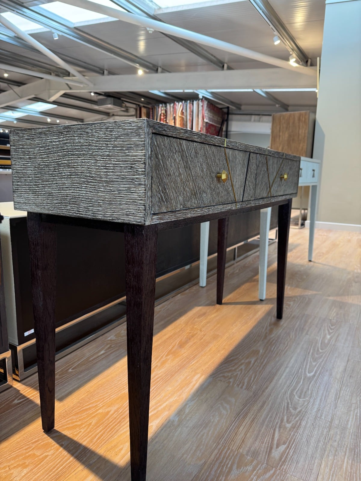 Outlet Jonathan Charles Geometric Console Table