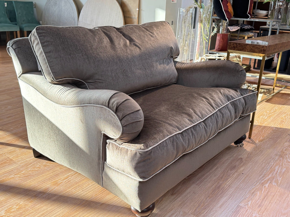 Outlet Duresta Belgrade Reading Chair in Odeon Bronze (R4)