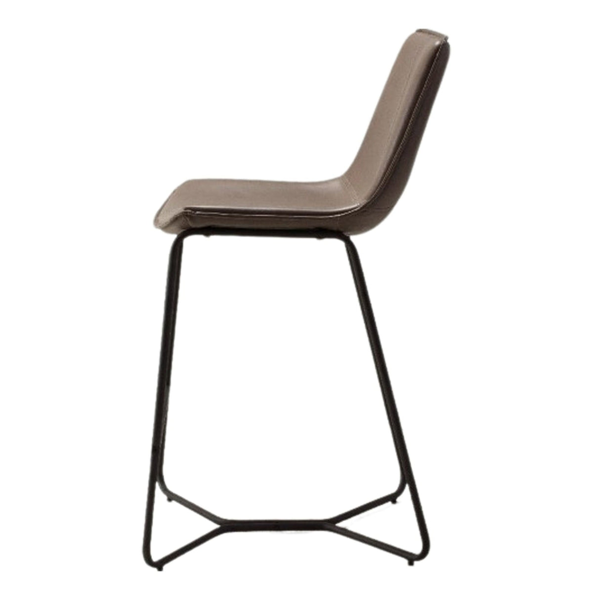 Industrial Counter Stool in Ember Set of 2