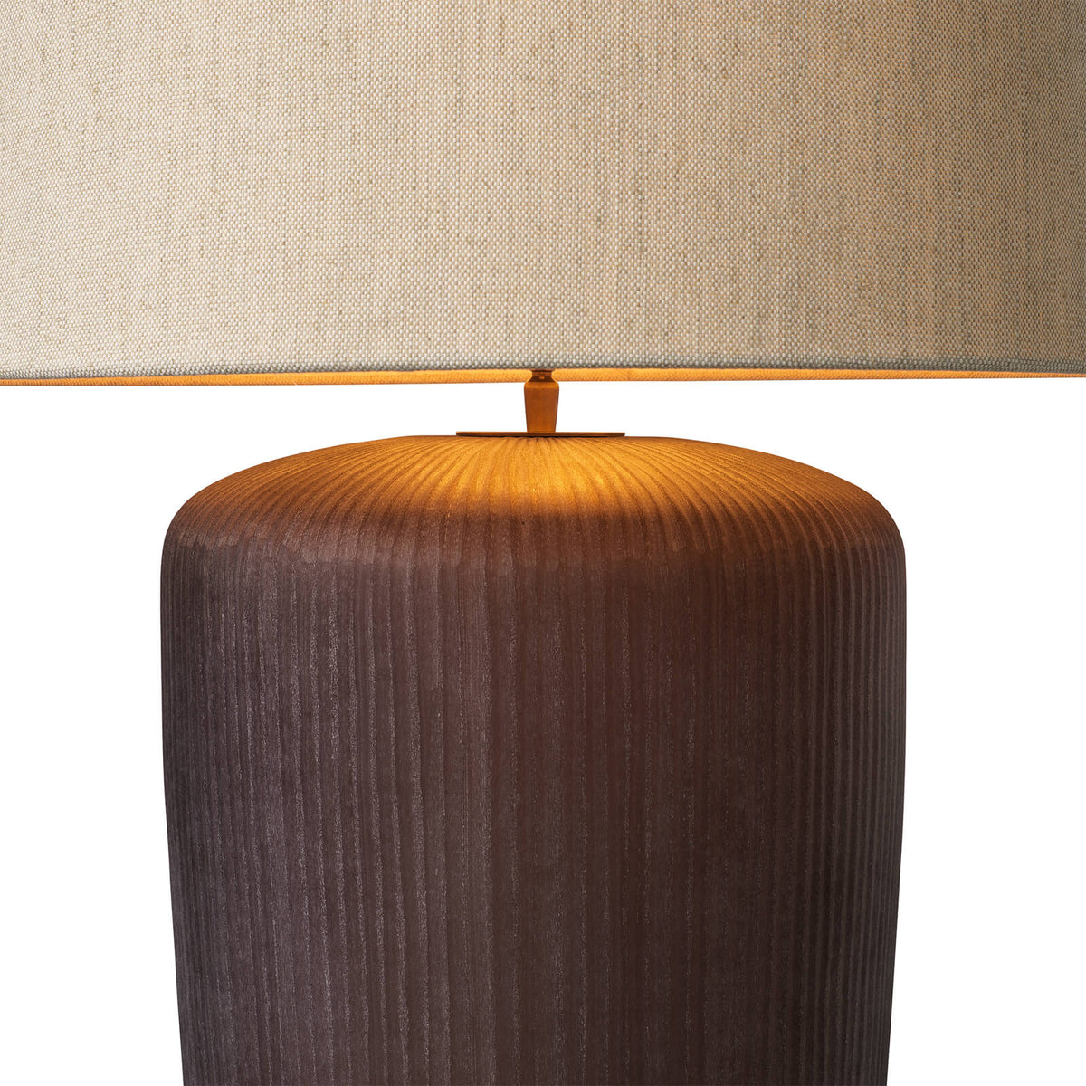 Isandro Glass and Stone Table Lamp