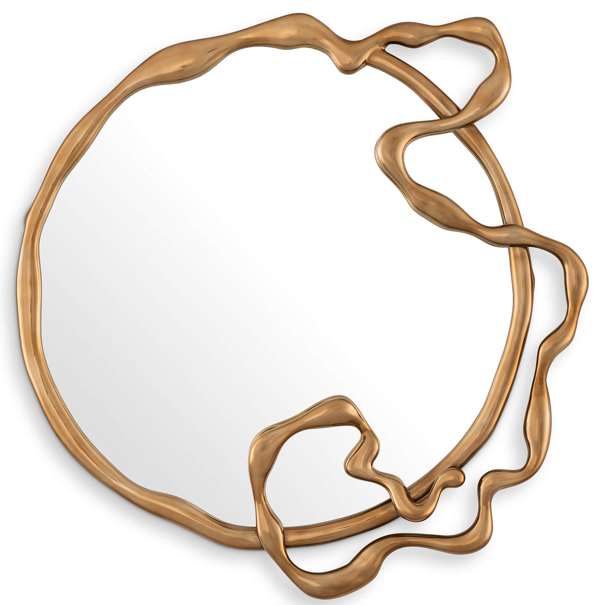 Jennings Mirror in Gold