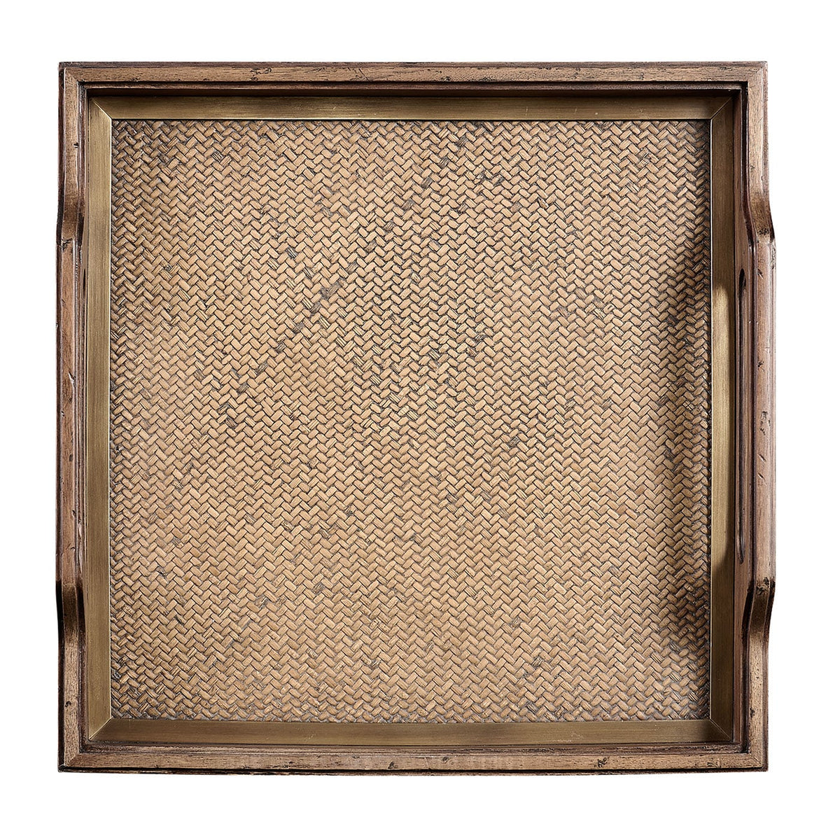 Palm Court Square Tray - Set of 2