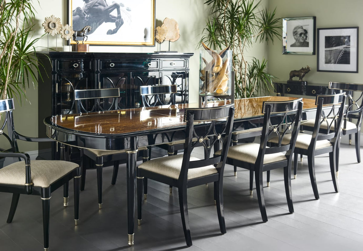Madison Dining Chair in Piano Black