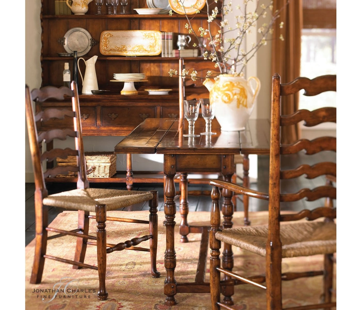 Small Walnut Hunt Table
