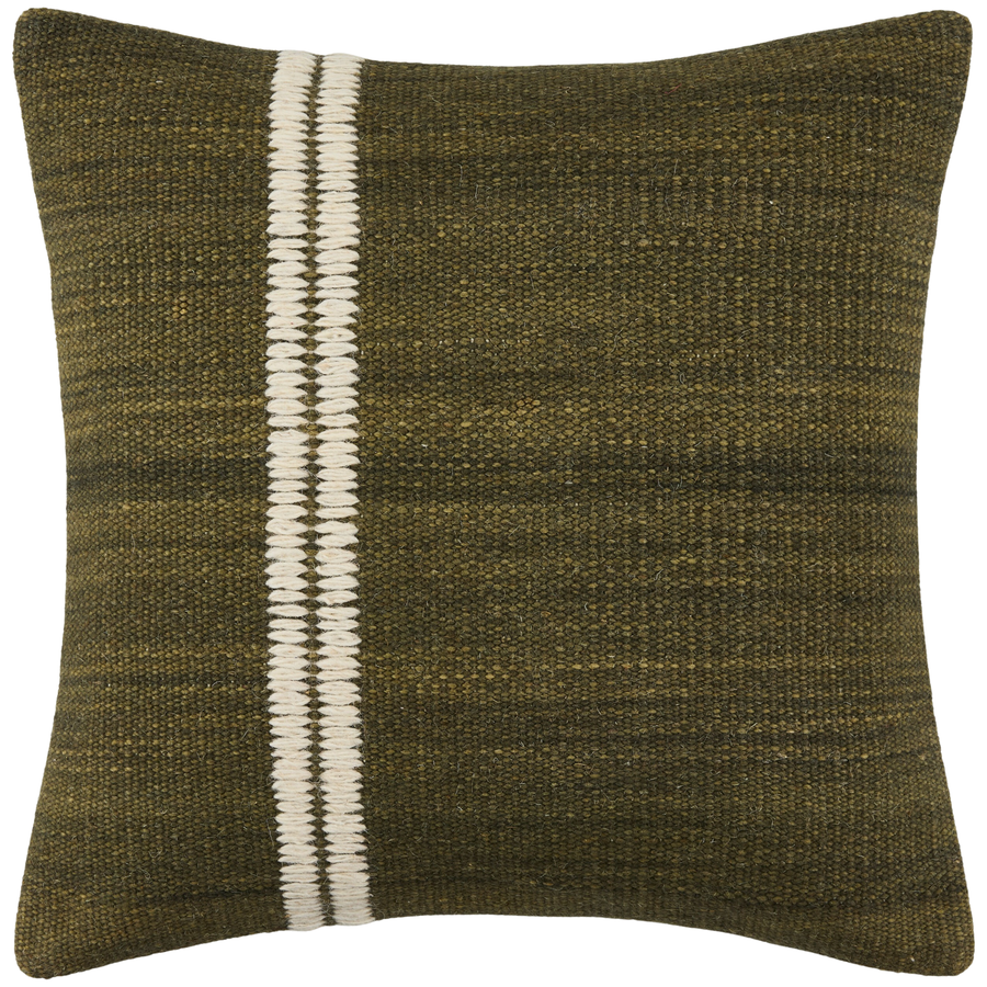 Jundah Woven Cushion in Moss - 51 x 51 cm