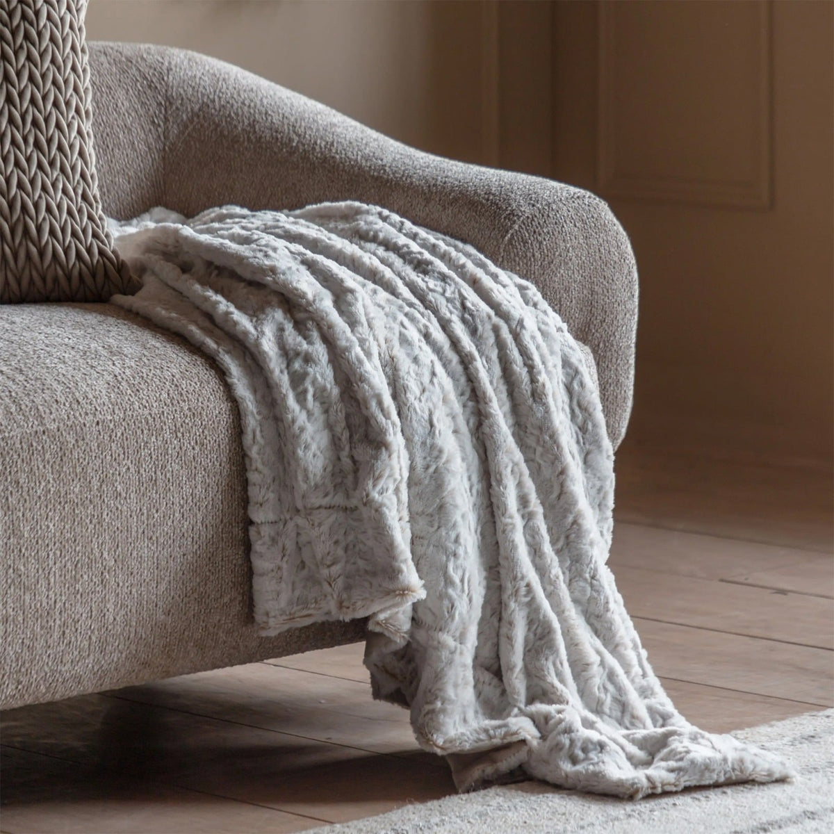 Kilburn Faux Fur Throw