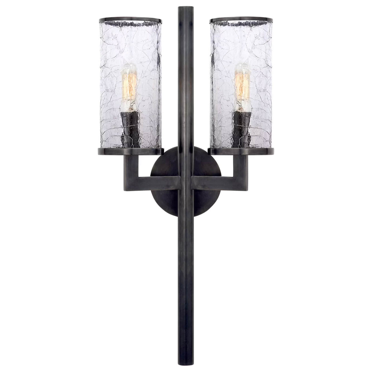 Liaison Double Sconce in Bronze