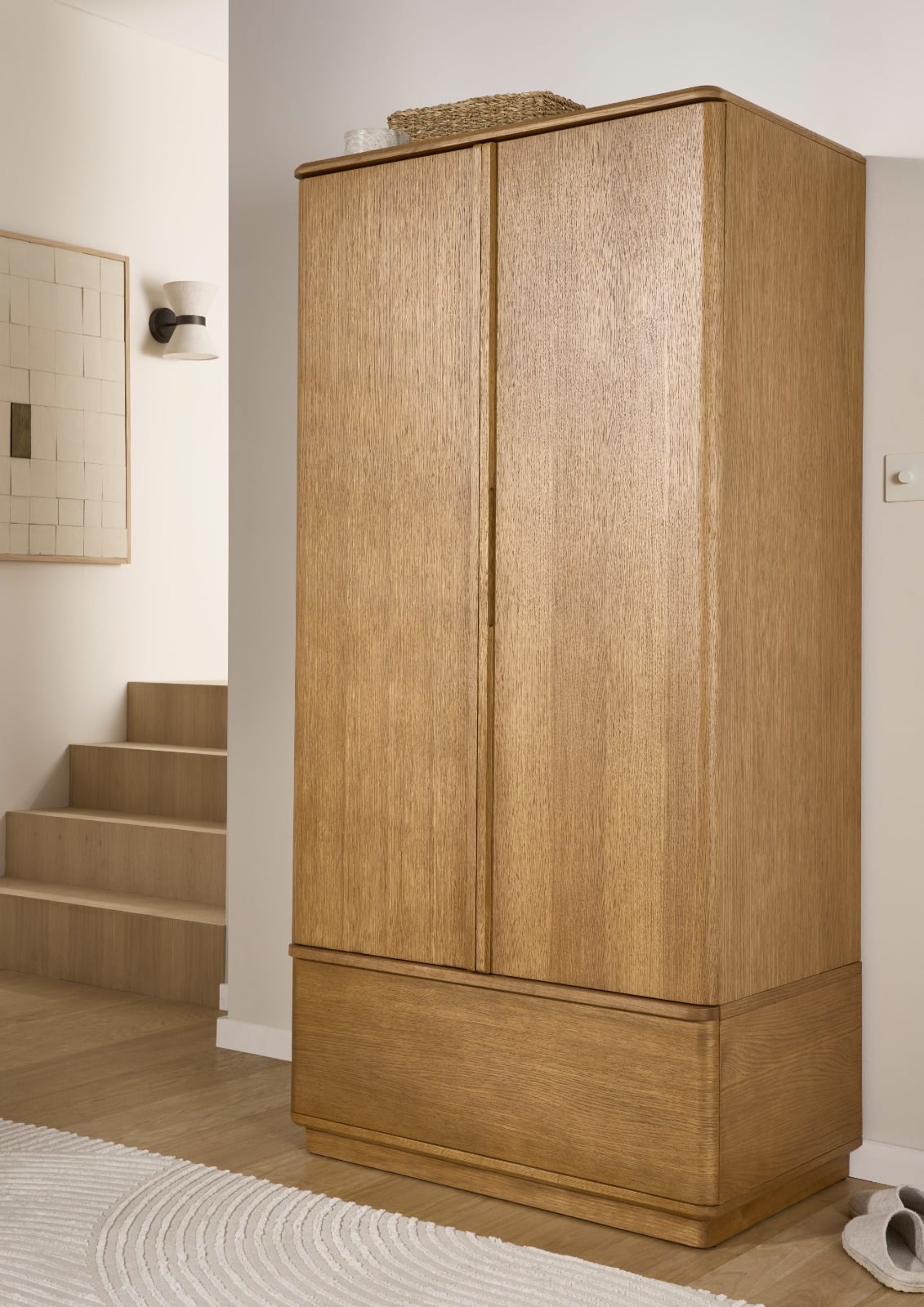 Laguna 1 Drawer Wardrobe