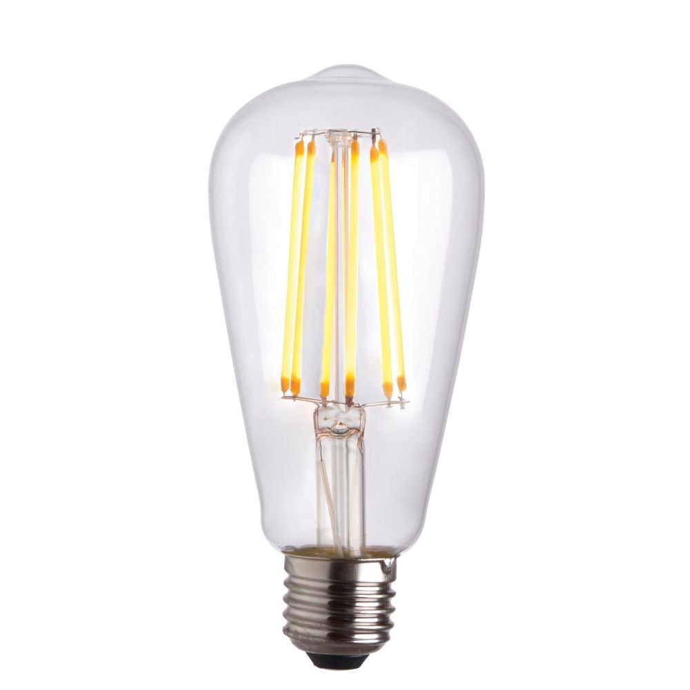 E27 LED Filament Pear Bulb Clear