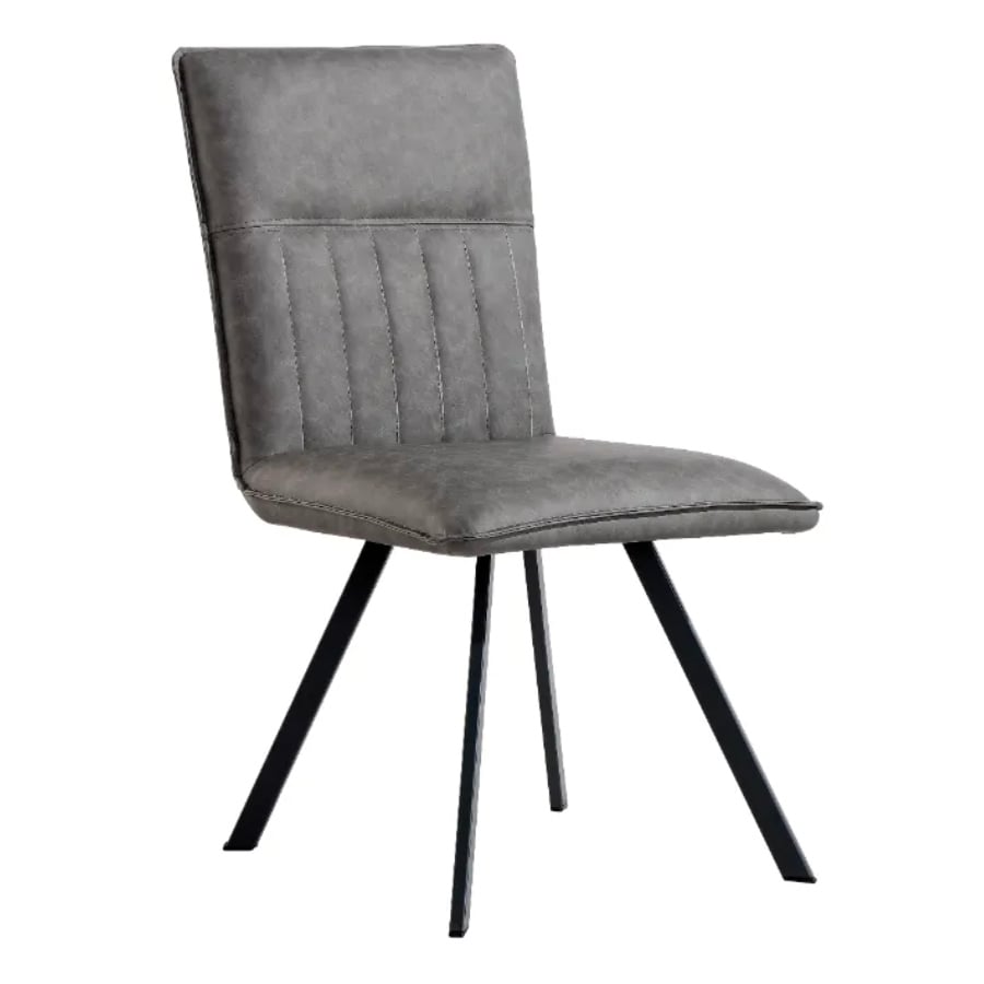 Lincoln Grey Upholstered Dining Chair